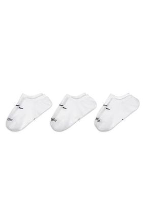 Nike 3-Pack Everyday Plus No-Show Socks in 903 Mltclr at Nordstrom, Size Large