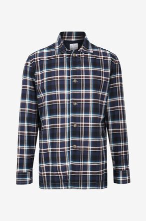 Giampaolo Karierte Hemdjacke aus Flanell