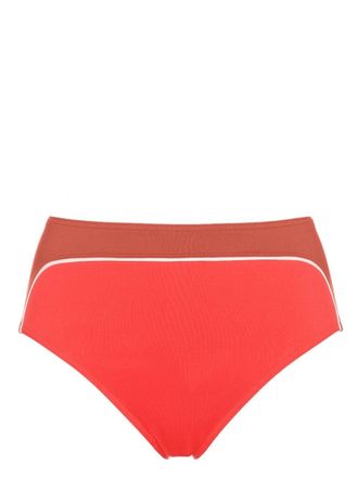 Eres Slip bikini a vita alta - Rosso
