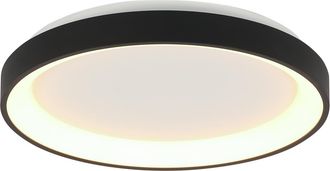 Steinhauer Steinhauer - Plaf&oacute;n - Ringlede - Negro - Pl&aacute;stico - &Oslash; 38cm - Led