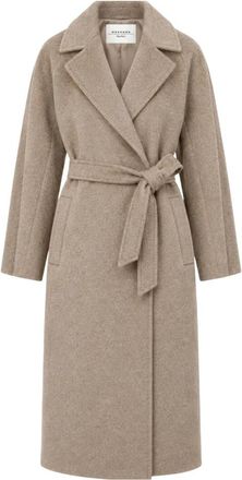 Max Mara Belted Coats - Dames - Jas met riem - Beige - S - Jassen