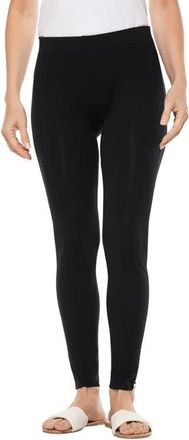 Coolibar Womens Monterey Summer Leggings, UPF 50+ Sun Protection in Black at Nordstrom, Size X-Large