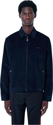Wales Bonner Wales Bonner - Drew Jacket - Heren - Jassen - Blauw - Maat: M Katoen