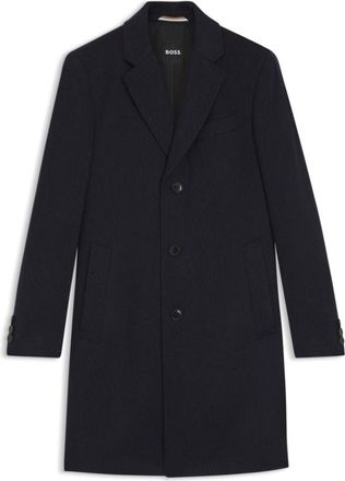 BOSS Cashmere coat in a slim fit