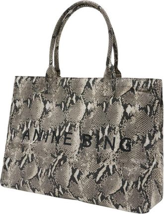 Anine Bing Womens Leo Tote Multicolor Cotton