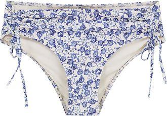 Isabel Marant Isabel Marant, Bikinis, female, Blue, Size: XS High-waisted Double Side Drawstring Bikini Bottom