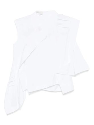 BESFXXK button-up blouse - White