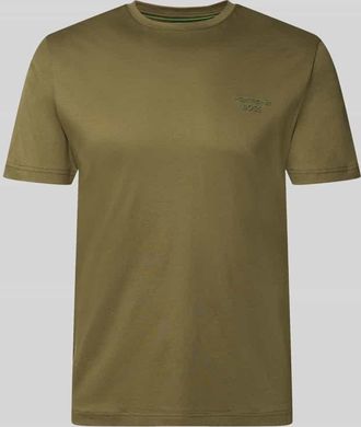 HUGO BOSS Regular Fit T-Shirt aus reiner Baumwolle Modell PS Spirit 70 Grx in Oliv, Gr&ouml;&szlig;e XXXL