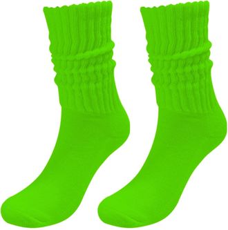 Generic WomenS Solid Color Crew Socks Lightweight - Casual Cotton Comfy Athletic Socks Knitted Stocking Breathable Non Slip Sports Sock Moisture Wicking Runni