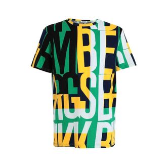 Dirk Bikkembergs T-Shirts, male, Multicolor, Size: S T-shirt