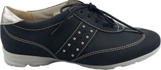 Gabor Sneaker - Dames - Sneakers - Blauw - 37 1/2 EU - Leer - Schoenen