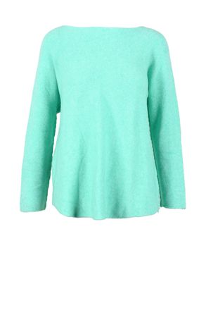 Spadalonga Aqua Green Minimalist Crewneck Sweater