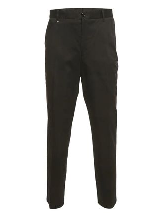 BOSS gabardine trousers - Black