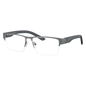 Emporio Armani Glasses, unisex, Gray, Size: 55 MM 0Ea1182