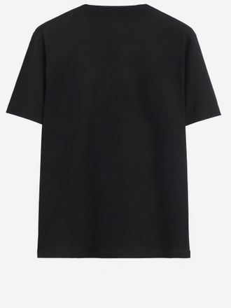Burberry Logo-Printed Cotton T-Shirt - Black