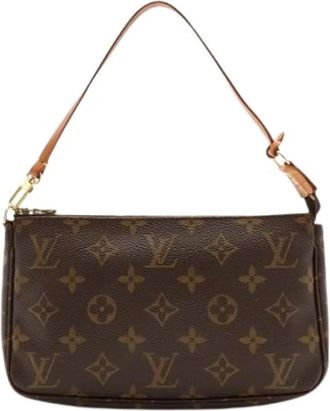 Louis Vuitton Pre-owned Monogram Pochette - - Pre-owned - Donna - Marrone - ONE SIZE