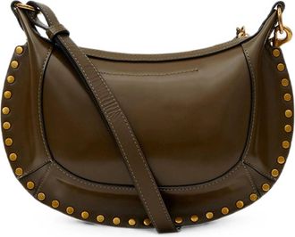 Isabel Marant Womens Baguette Shoulder Bag Oskan Moon Dark Olive Handbags Hand