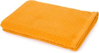 KASANOVA Telo doccia cotone Pop Corn ocra scuro