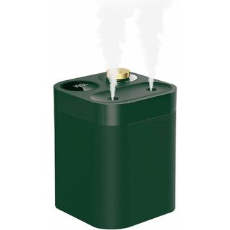 OEM Humidificateur - Port&aacute;til - Bater&iacute;a Integrada - 28 Db - Doble Boquilla - 5 Modos - Apagado Autom&aacute;tico - Verde - 1 Unidad