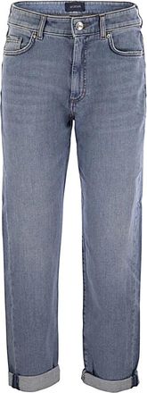Sportmax Klassieke Denim Jeans voor dagelijks gebruik - Dames - Regular Fit Jeans - Blauw - W25 - Denim - Jeans