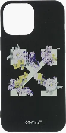 Off-white PVC Cover for iPhone 13 Pro Max with Arrow Floral Print size One Size