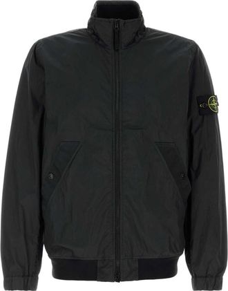Stone Island Black Solid Jacket