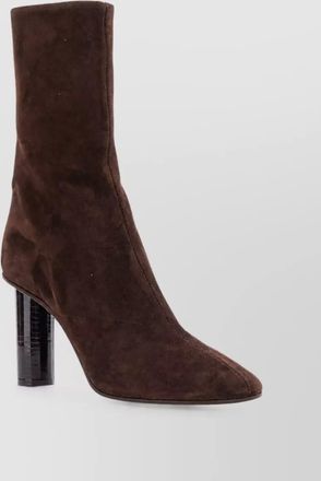 PARIS TEXAS suede leather ankle boots