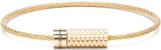 Le Gramme 18K Yellow Gold Pyramid Bracelet - Mens - 18kt Gold