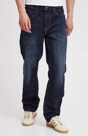 Blend Regular Fit Straight Leg Jeans in Dark Blue at Nordstrom Rack, Size 32