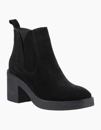Hush Puppies Womens Felicia Womens Chelsea Boots - Black - Size: 8