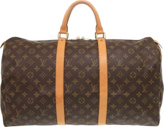 Louis Vuitton Brown Monogram Monogram Boston Bag (Pre-Owned)
