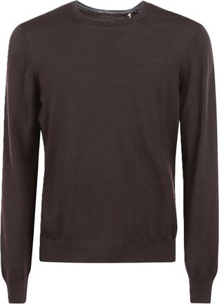 Paolo Fiorillo Colkraag M/L Turtleneck - Heren - Ronde hals truien - Bruin - XL - Truien & Vesten