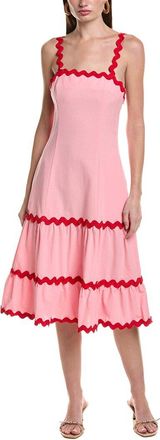 Area Stars Ana Rick Rack Midi Dress