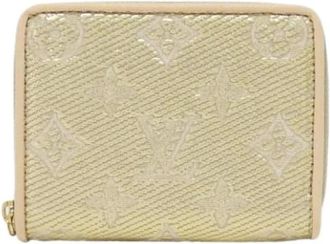 Louis Vuitton Pre-owned Wallets, female, Beige, Size: ONE SIZE Pre-owned Vintage Coin Purse