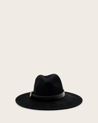AllSaints Fae Wool Fedora
