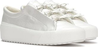 Keds Remi Sneakers Womens White Leather Low Top Platform Shoes RHS8197