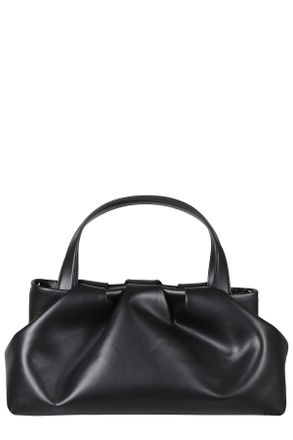 Themoir&egrave; Jet Black Athena Vegan Leather Handbag