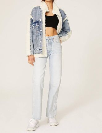 Blank NYC Bear Hug Jacket In Cream