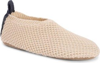 Muk Luks Ballerina Slipper Sock in Vanilla at Nordstrom, Size Large