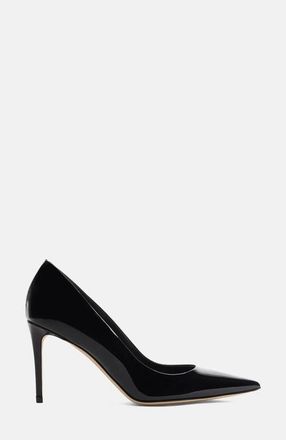 Scarosso Gigi Pumps in Black - Patent at Nordstrom, Size 38.5