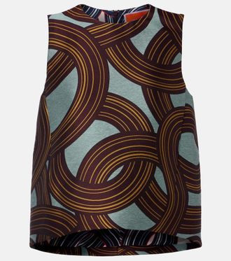 La DoubleJ Top La Scala in jacquard