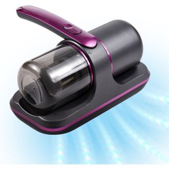 OEM Limpiador De Colchones Compacto De 100 W, Inal&aacute;mbrico, Con Luz Uv, 8000 Pa De Succi&oacute;n Potente, 2 Velocidades Ajustables, Dep&oacute;sito De Polvo De 250 Ml Y