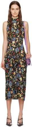 ◆Vivienne Westwood◆ リブニット ミディアムドレス Vivienne Westwood Orbロゴ ニットドレス | ニュートラル