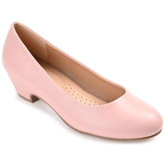 Journee Collection Women & apos;s Comfort Saar Medium and Wide Width Pumps