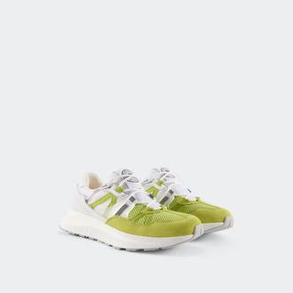 Canada Goose Womens Cascade Sneaker (Women, Summer Lime/White, US 9.5)