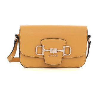 Guess Tassen, Dames, Geel, ONE Size, Polyester, Janie Convertible Xbody Flap Bag