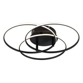 Globo Lighting Globo - Plaf&oacute;n - Kombos - Negro - Metal - &Oslash; 46cm - Led - 67355-40