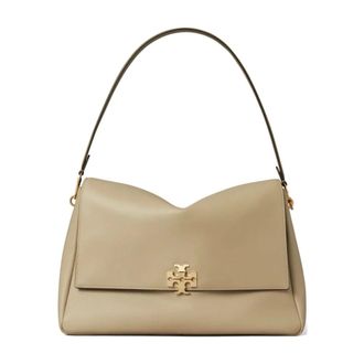 Tory Burch Dames, Tassen, Grijs, Maat: ONE Size Leer