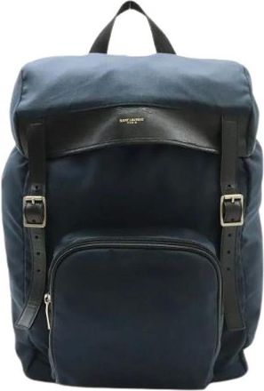 Saint Laurent unisex, Pre-owned, Blu, Taglia unica, used