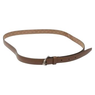 Gucci Pre-owned Belts, female, Brown, Size: ONE SIZE Pre-owned Vintage Leather Belt